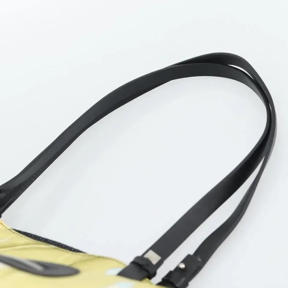 Salvatore Ferragamo Nylon Tote Bag Yellow